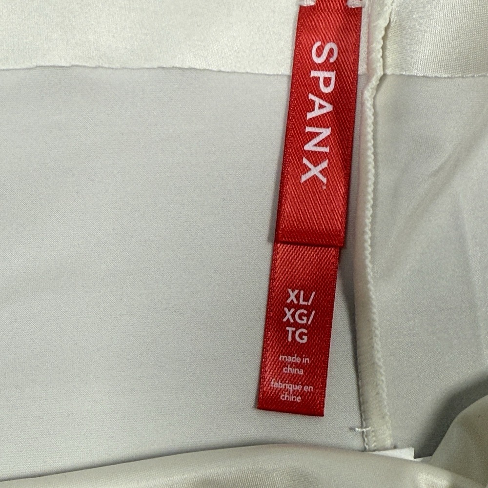 Spanx Women High-Waisted Mid-Thigh Sheers Linen Cream Size XL‎ NEW - Picture 5 of 7